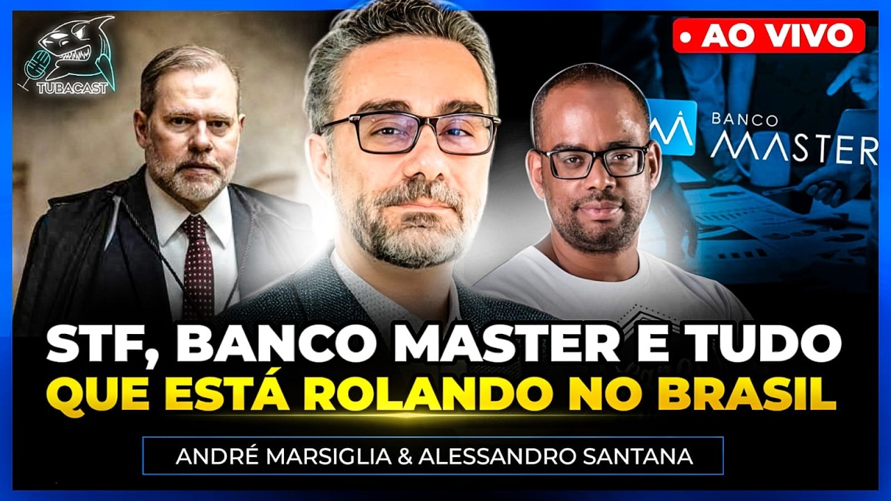 DESMASCARANDO O BRASIL com ANDRÉ MARSIGLIA no TUBACAST com Alessandro Santana