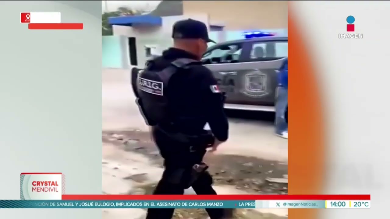 Agentes municipales sometieron a un joven en Nuevo Le&oacute;n | Noticias con Crystal Mendivil