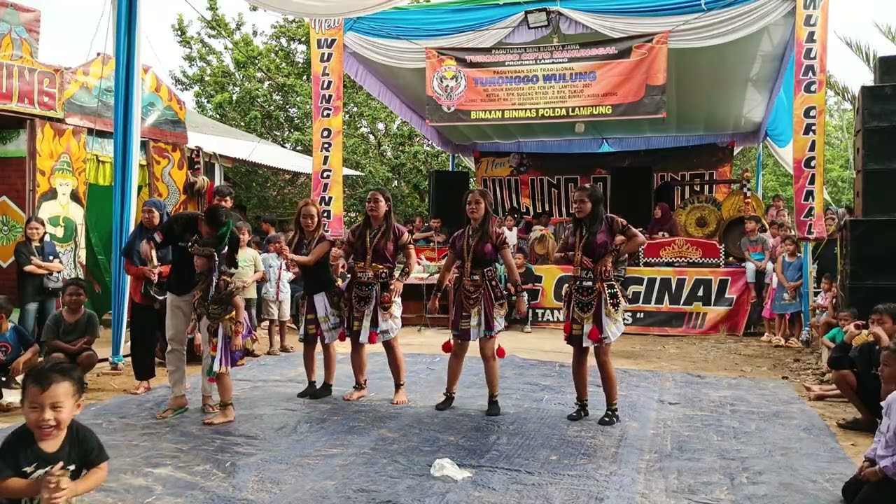 Tari ular Turonggo Wulung original sumber agung gunung sugih baru pesawaran Lampung 