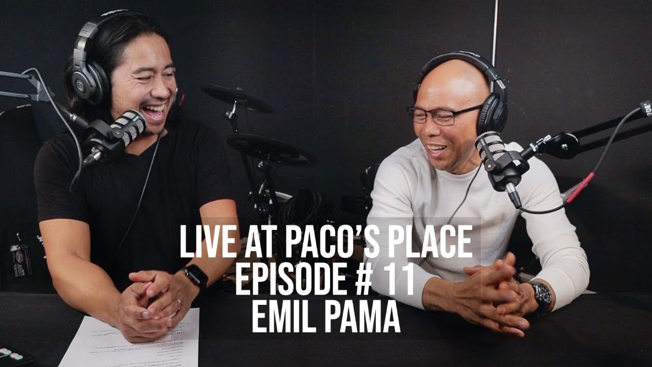 Emil Pama (Award Winning Songwriter) EPISODE # 11 The Paco Arespacochaga Podcast