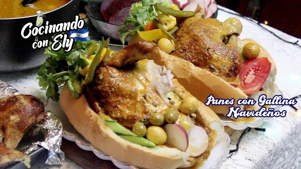 Preparando unos Deliciosos PANES CON GALLINA NAVIDEÑOS