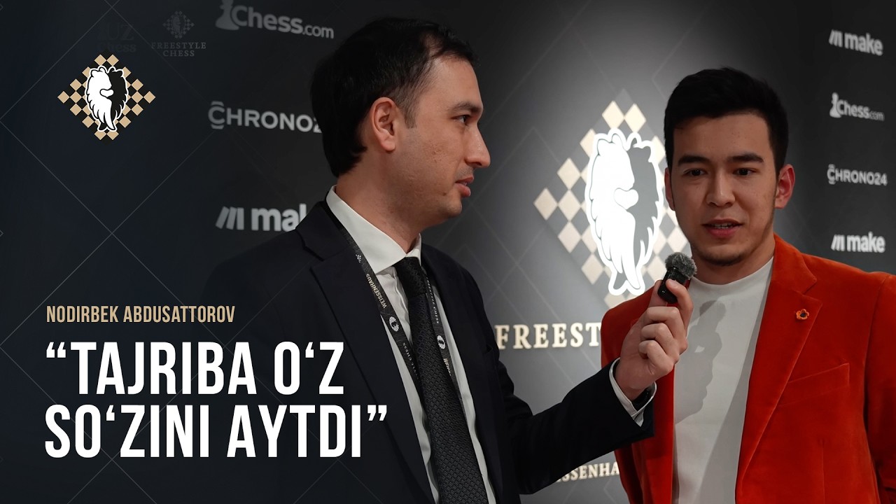 TOP 3 - Nodirbek Freestyle Jahon Chempionati haqida 