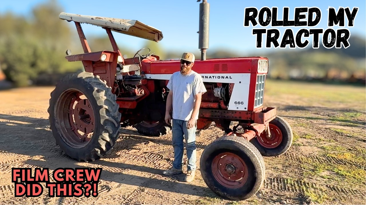 The Film Crew Rolled My International Harvester 666… It Came Back WRECKED