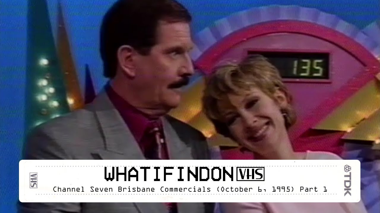 Channel Seven Brisbane Commercials (October 6, 1995) Part 1