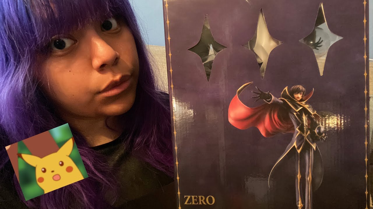 G.E.M Series: Code Geass: Lelouch of The Resurrection: Zero PVC Statue Unboxing