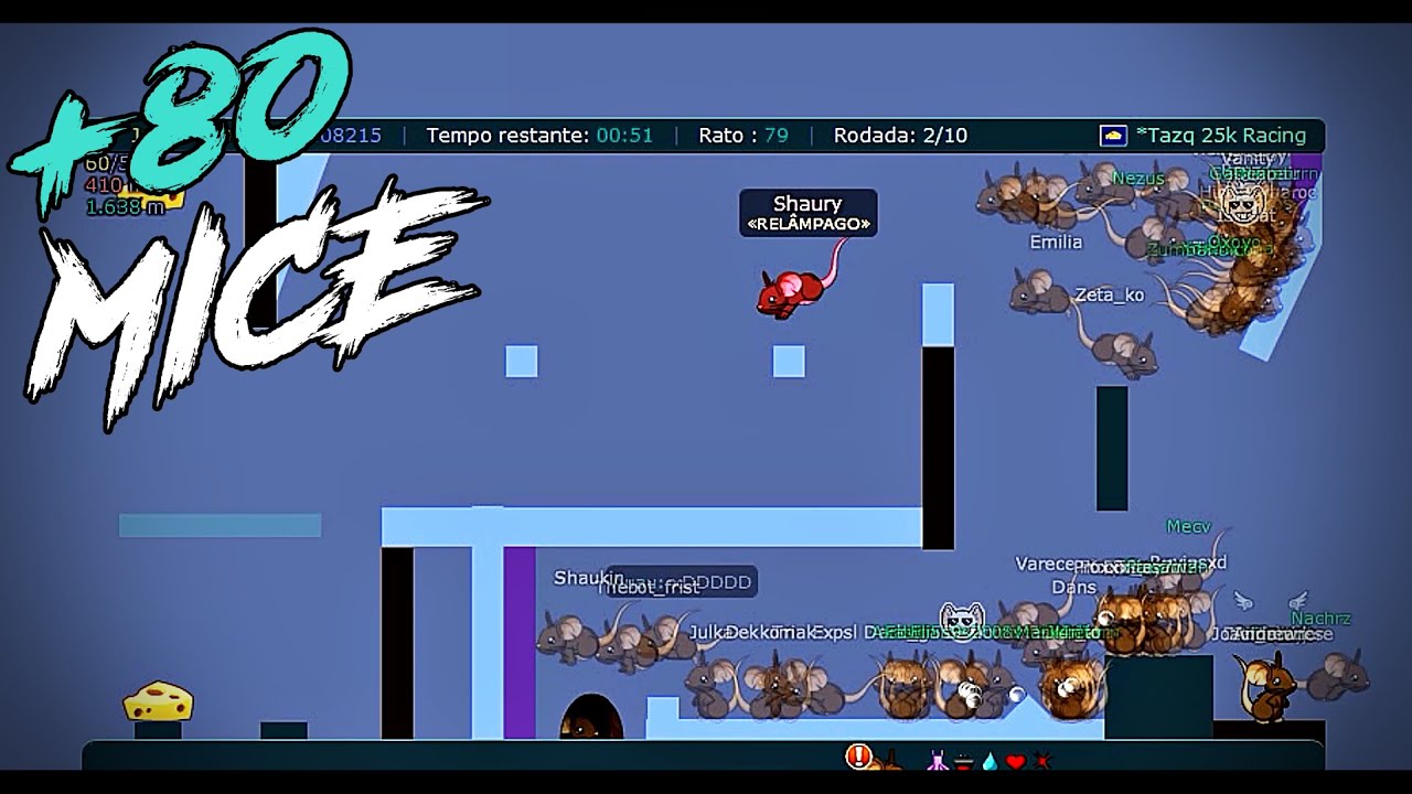Transformice - Brkrmn (+80 MICE) Racing Gameplay #130