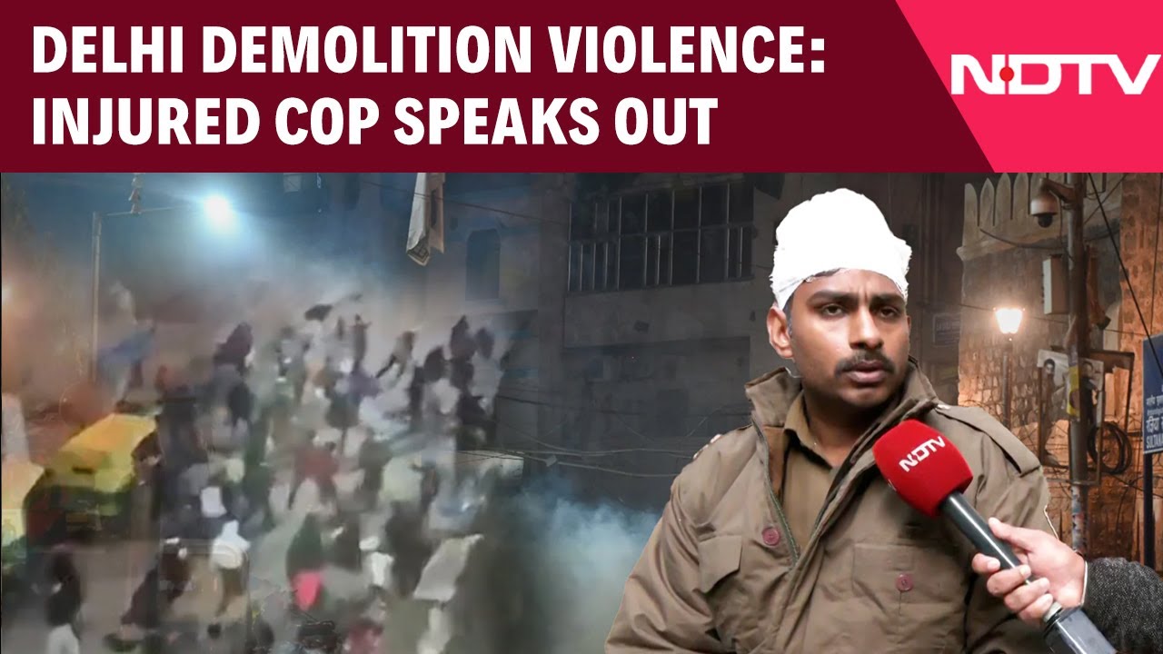 Delhi News | 'Crowd Was Huge, Situation Turned Violent': Injured Delhi Cop Speaks Out
