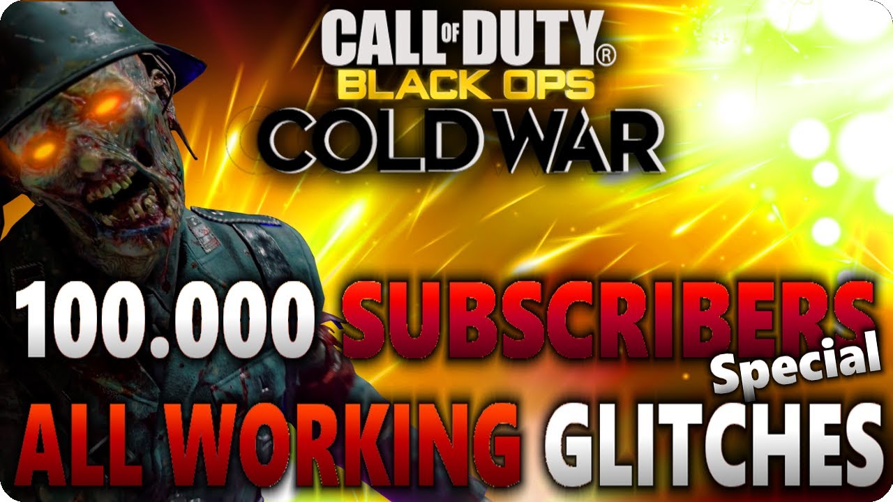 Cold War Zombie Glitches: All Working Zombie Glitches (Thank You For 100k) FIREBASE Z Glitches