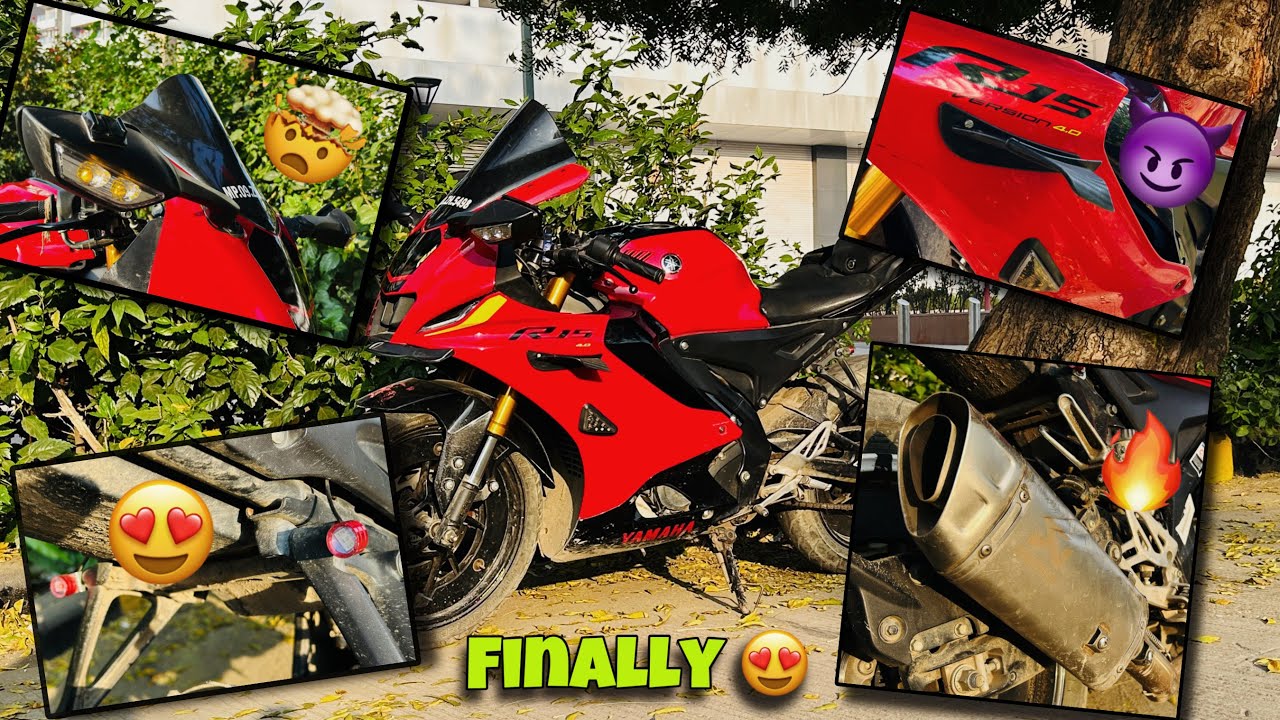 Yamaha R15 V4 Full Modifications At Home 🔥