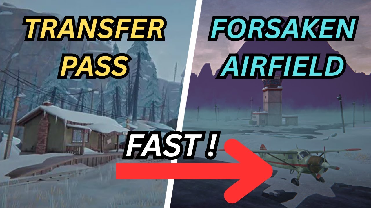 New MASSIVE Shortcut from Transfer Pass to Forsaken Airfield - The Long Dark