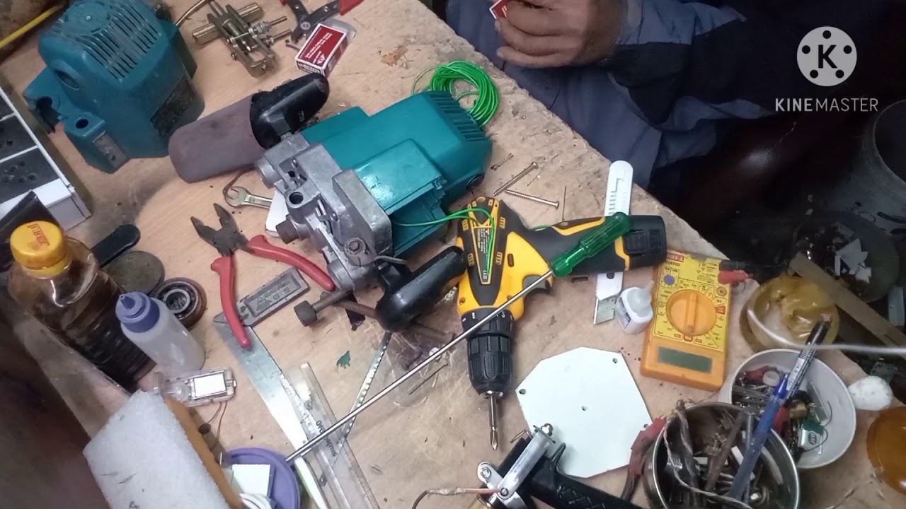 wood router repairing...