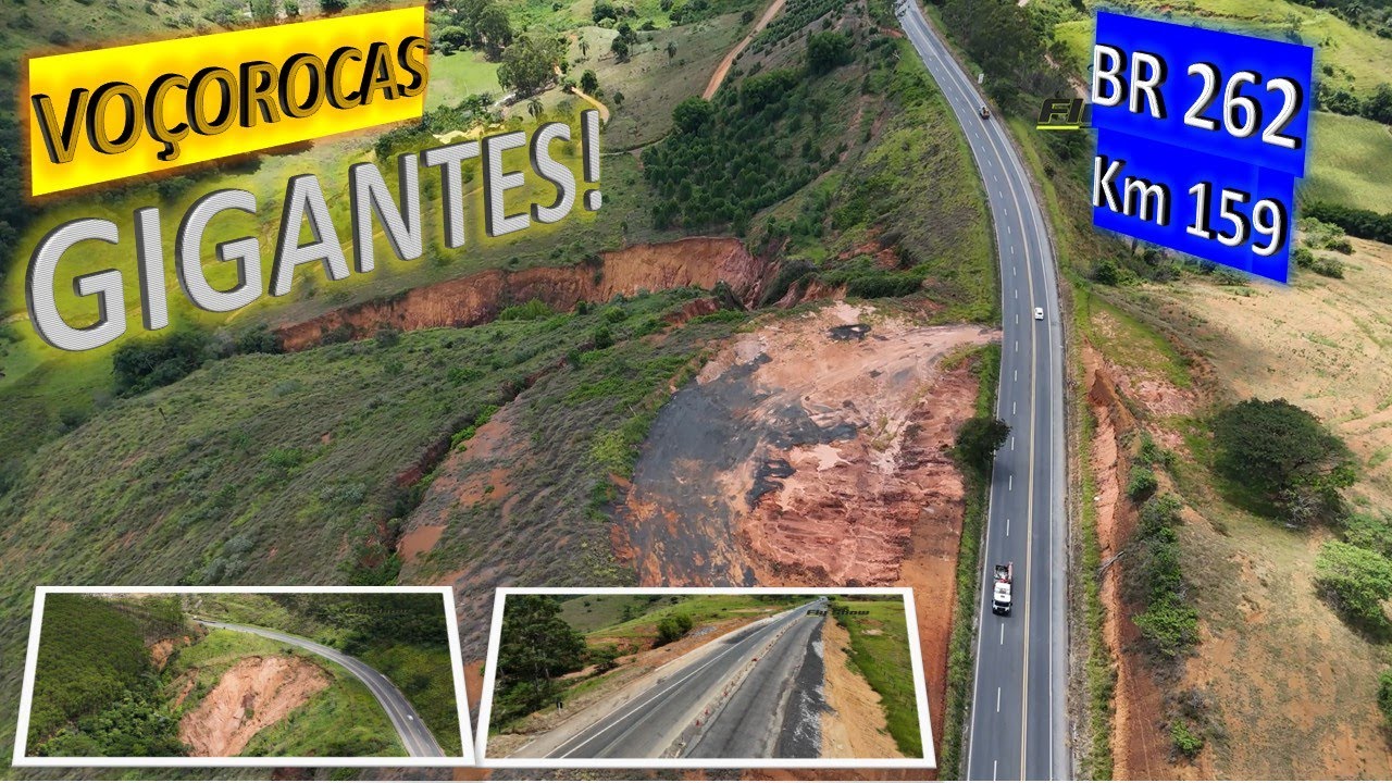 BR 262 - CUIDADO na SERRA do MACUCO! V&Eacute;SPERA de CARNAVAL!