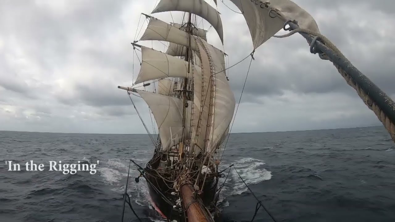 Sydney to Hobart 2023 aboard the Tall Ship James Craig