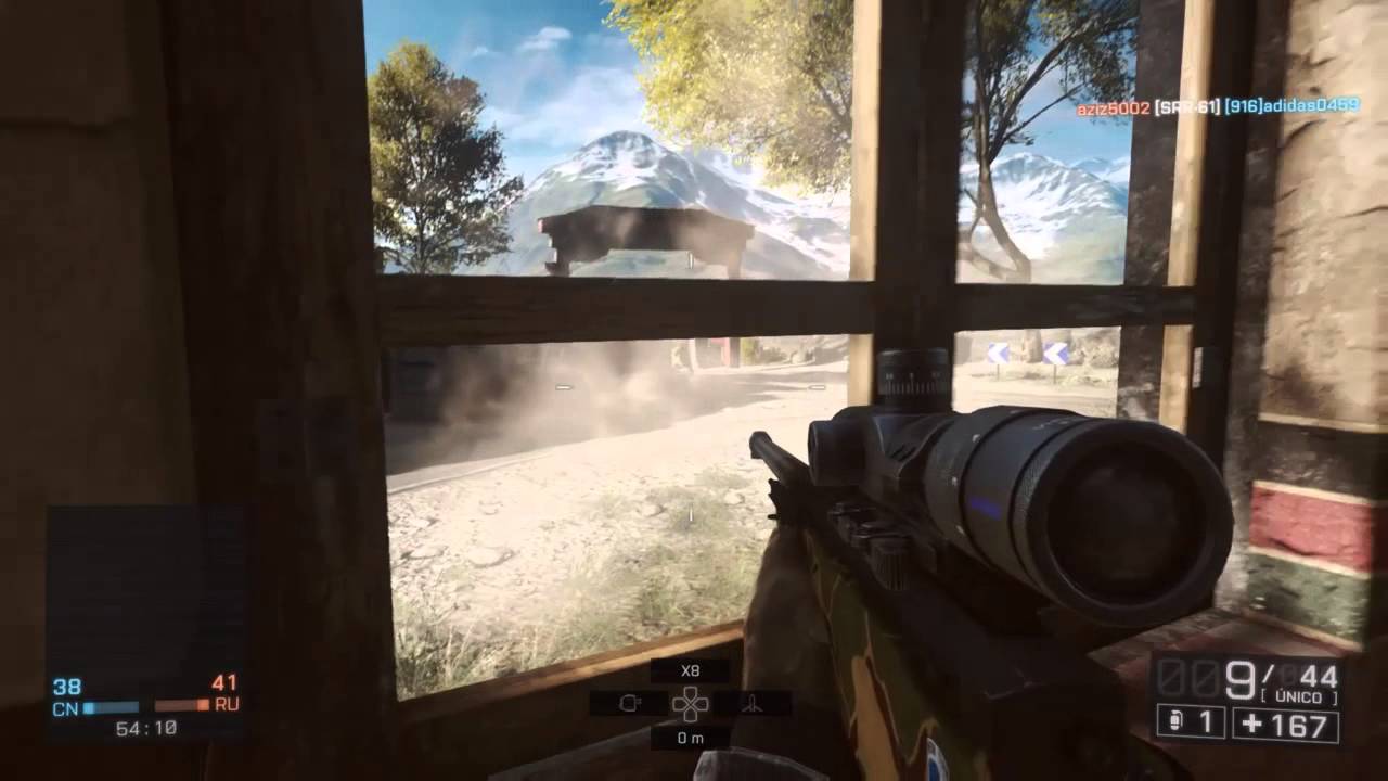 Battlefield 4 ps4 Fanatic Sniper