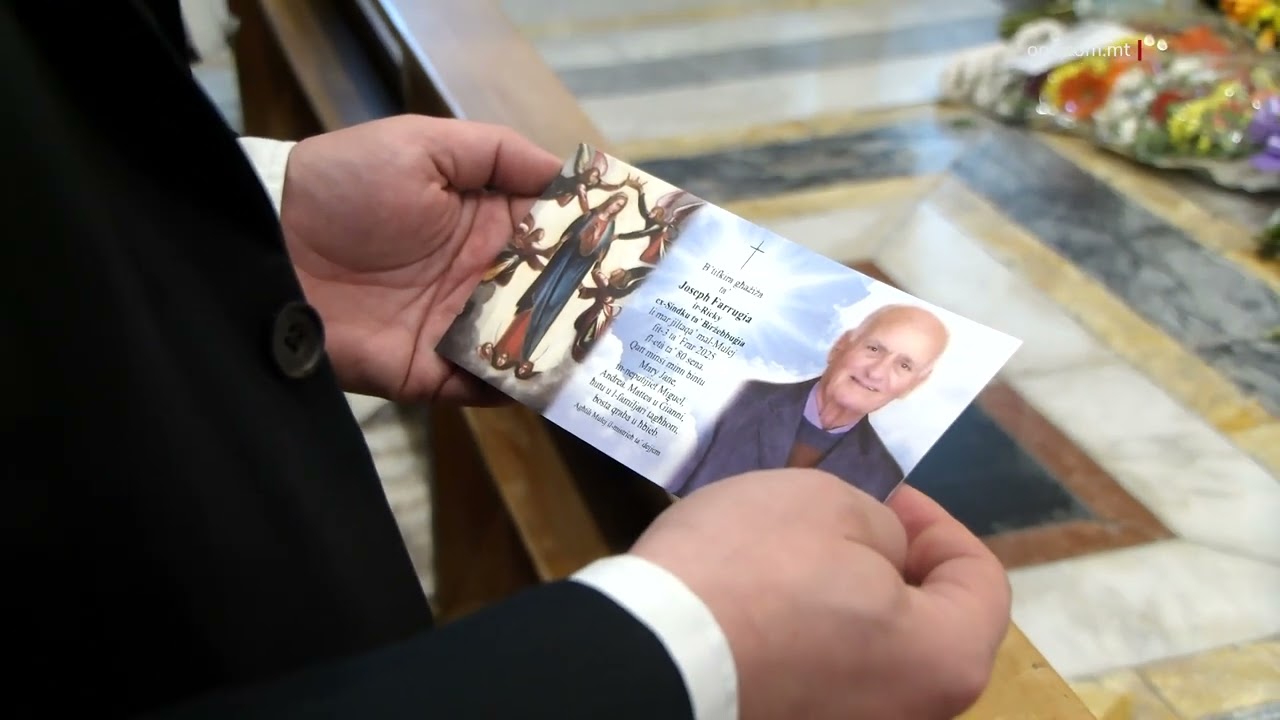 TINGĦATA L-AĦĦAR TISLIMA LIL JOE FARRUGIA ‘IR-RICKY’