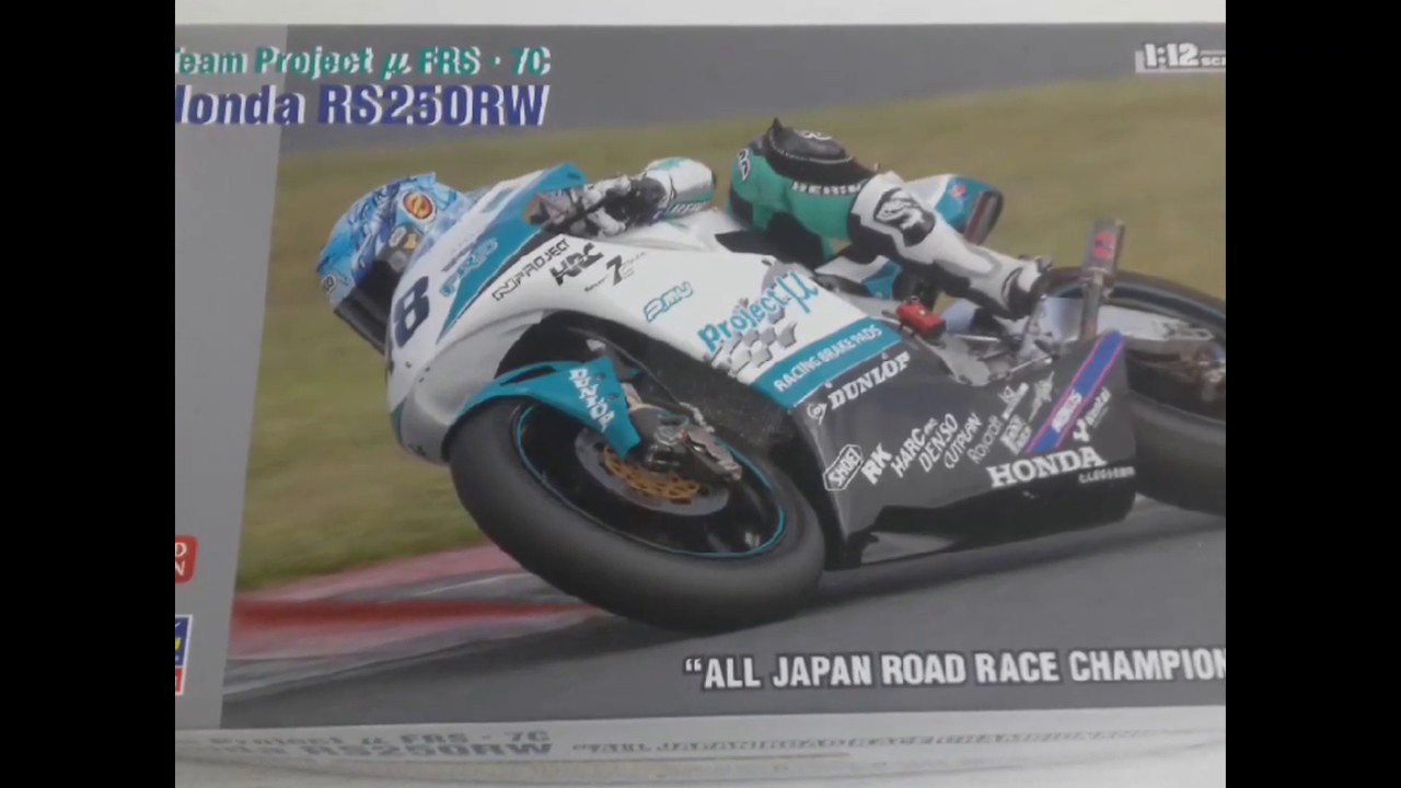 Unboxing hasegawa honda rs250rw Team ų frs • 7c