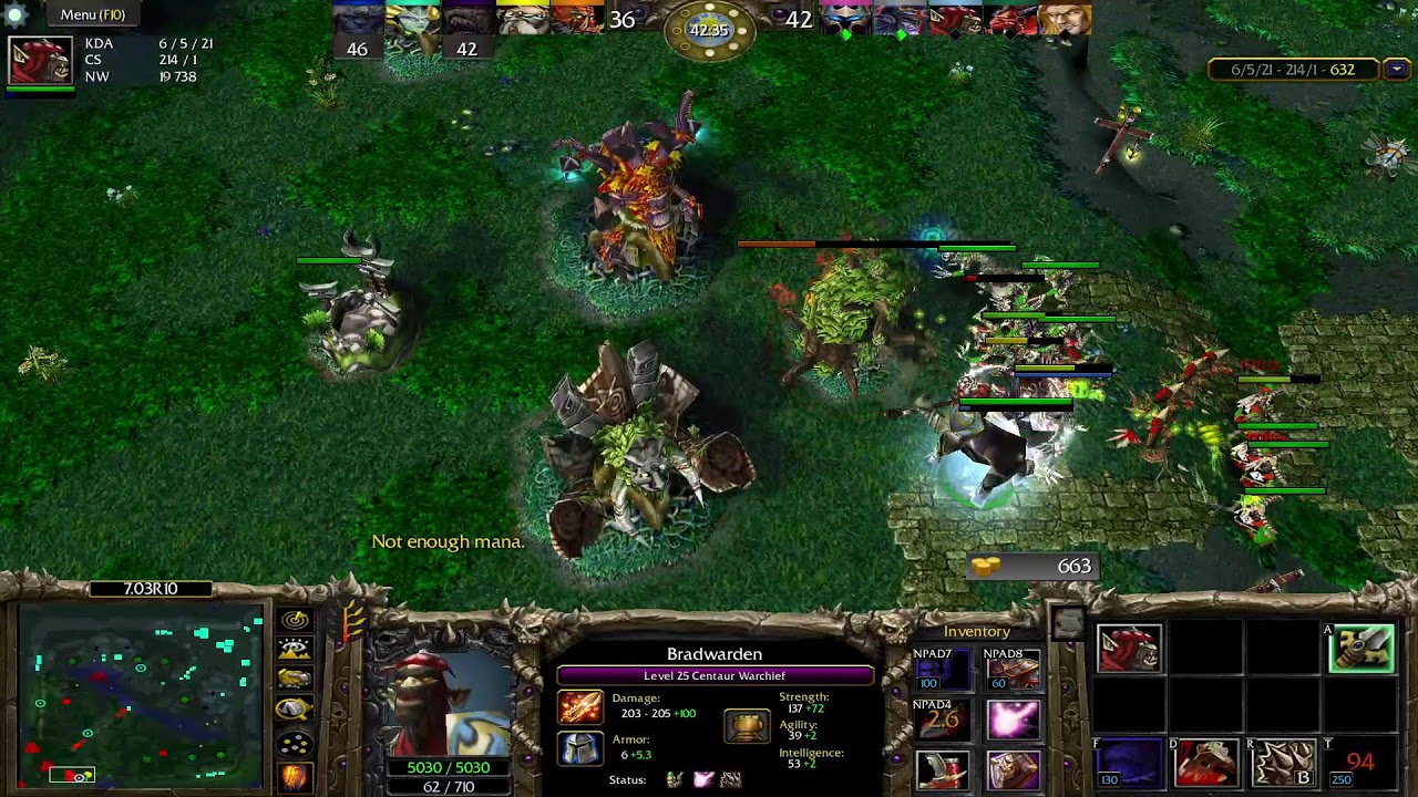 Dota 1 Centaur  Game Play