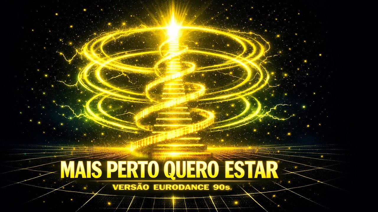 Mais Perto Quero Estar   Versão Eurodance 90’s Flashback Gospel