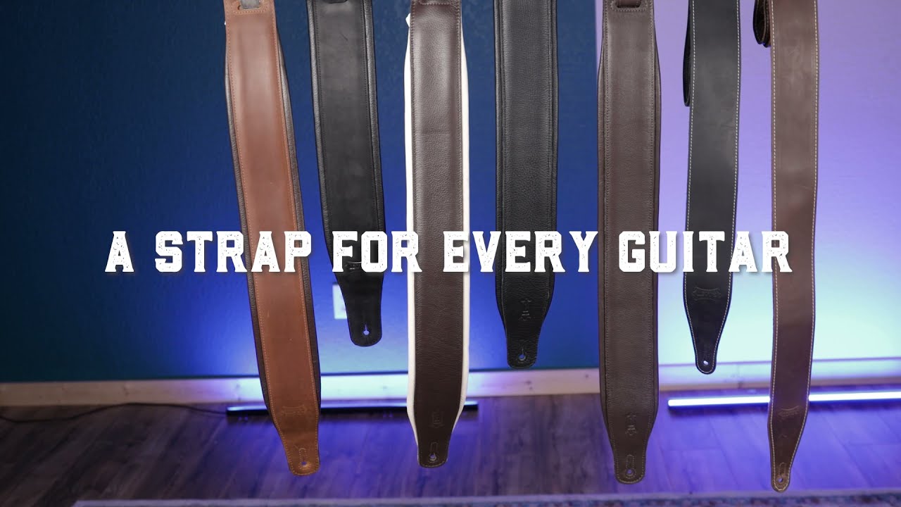 Levy's Leather Guitar Straps