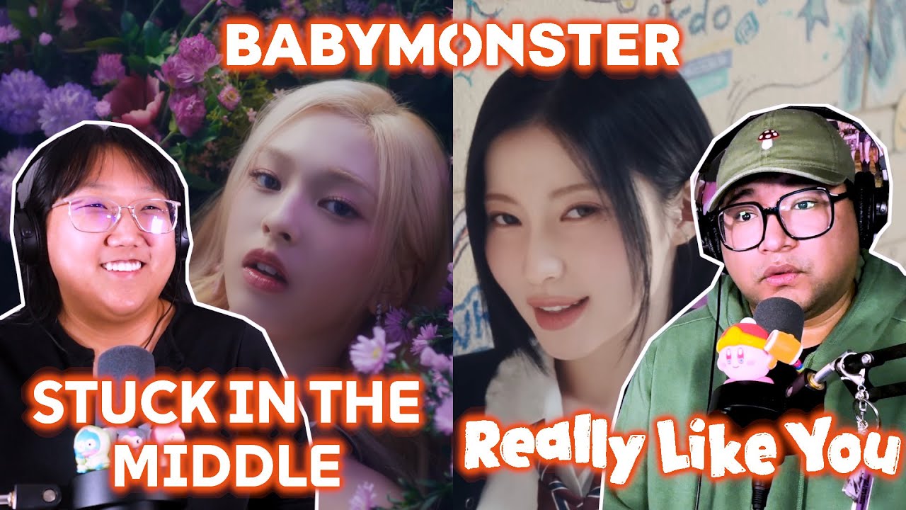 Reacting to BABYMONSTER for the First TIme!! 'Stuck In The Middle' & ‘Really Like You’ MV!