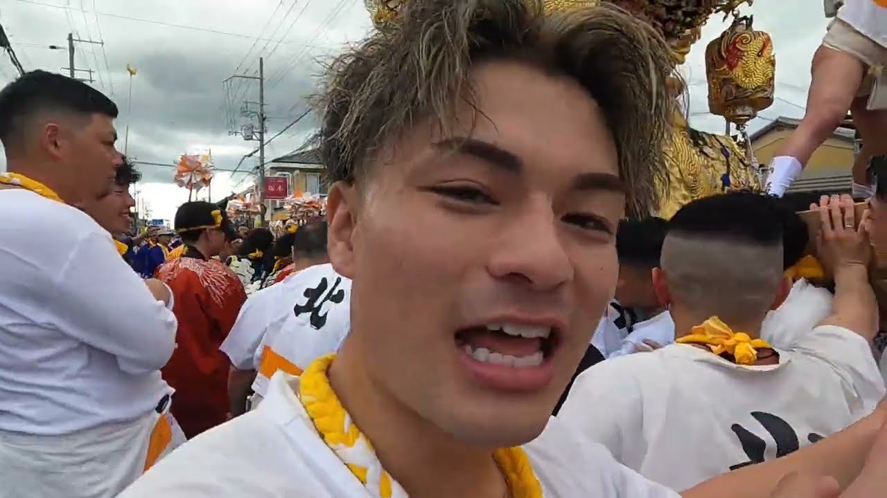 令和七年　曽根天満宮秋季　北之町　10/13　北之町出発