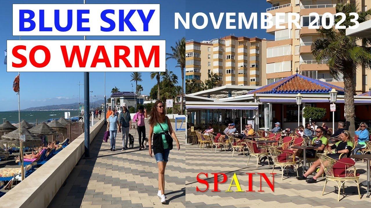 Torrox (The Little Germany) Malaga Spain Beach Walk Promenade