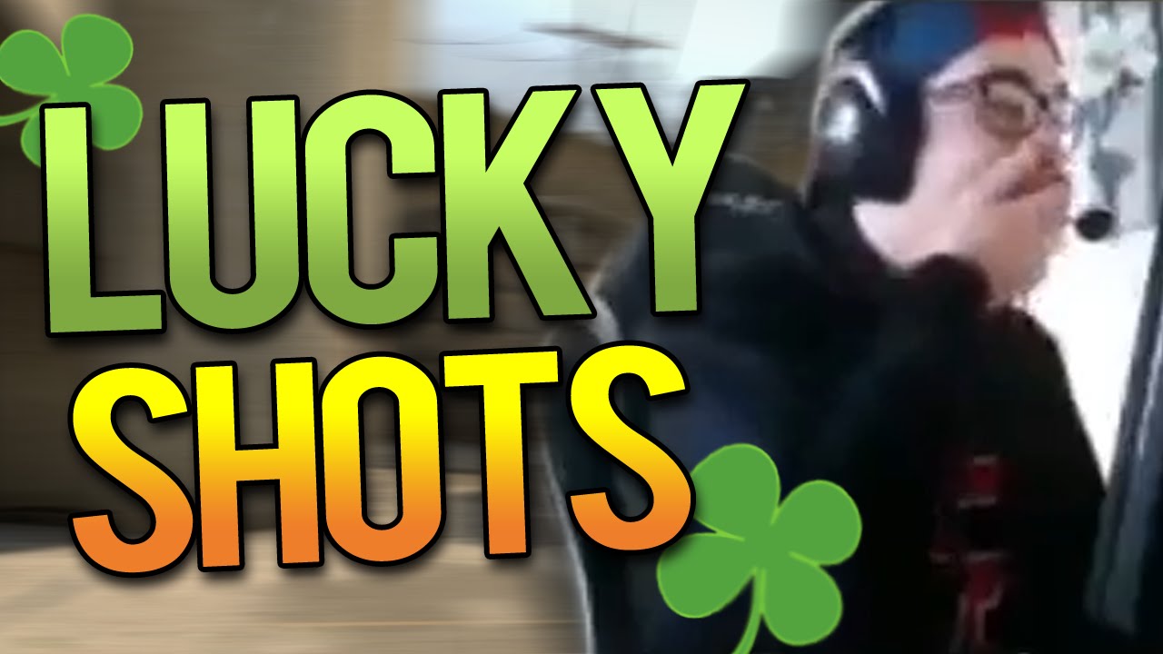 CS:GO - LUCKIEST PRO PLAYER SHOTS EVER