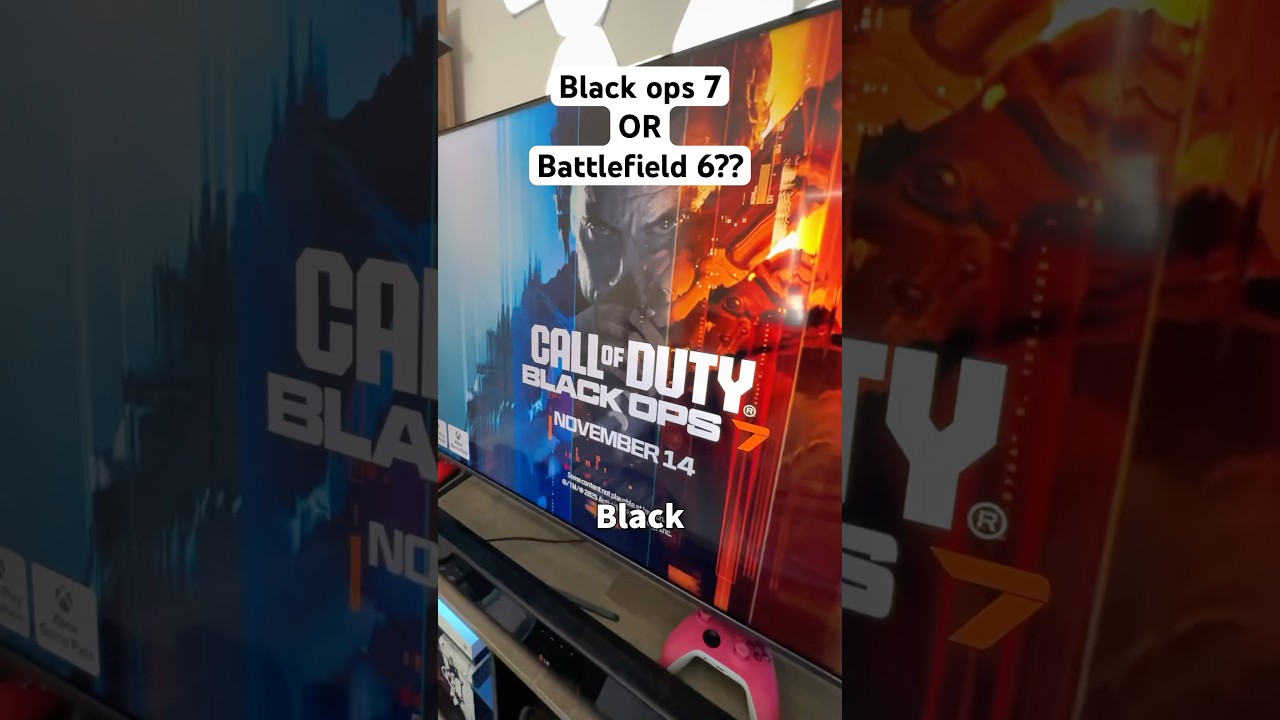 Battlefield 6 или Black Ops 7 в этом году? #игры