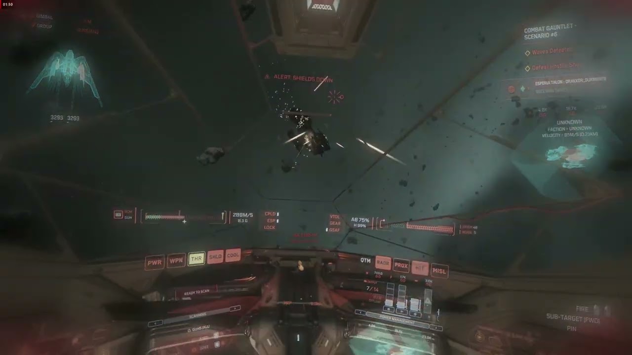 Star Citizen - Esperia Talon vs Combat Gauntlet #6 - Patch 4.5 - 08/01/26