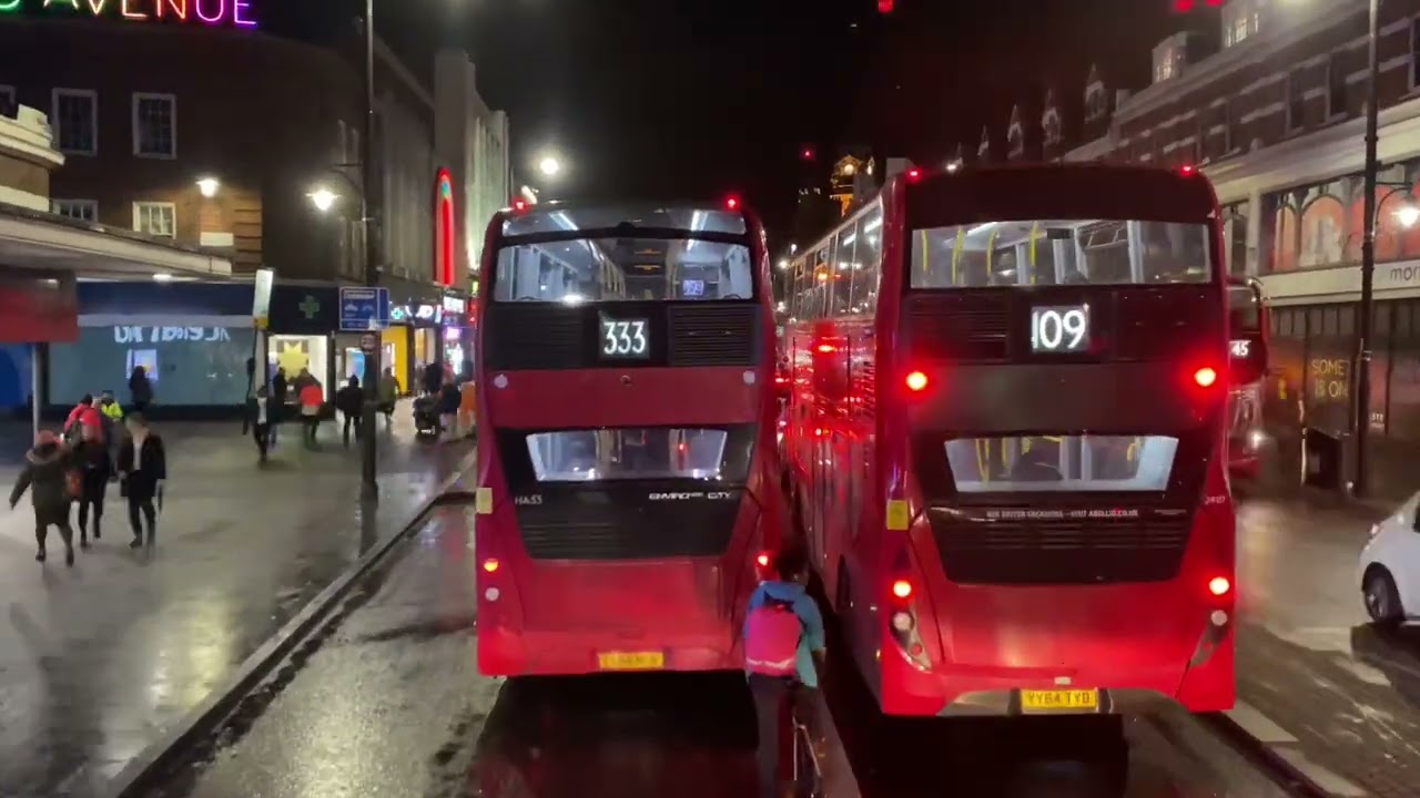 Full Route Visual ~ Bus Route 133 : Liverpool Street - Streatham Station