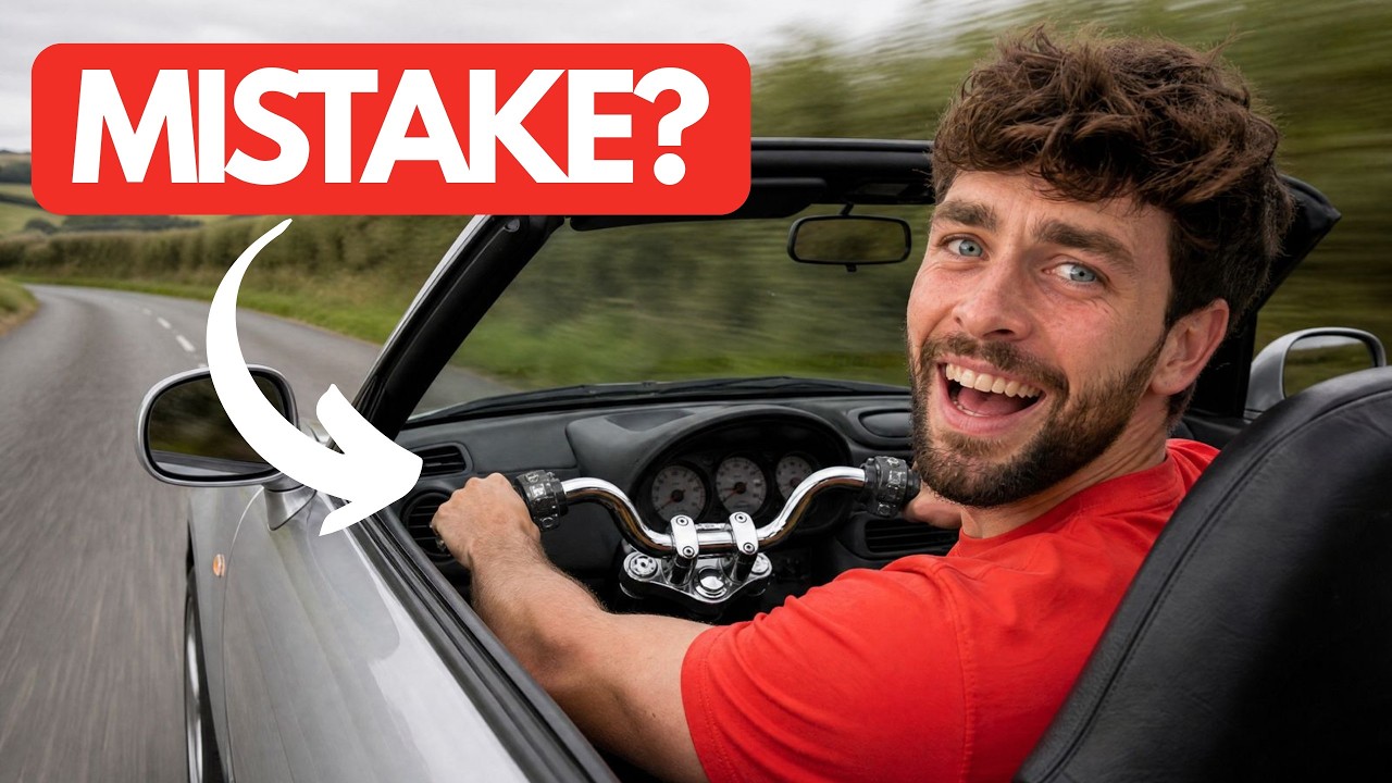 CAN MOTORCYCLE HANDLEBARS MAKE A SPORTS CAR FASTER