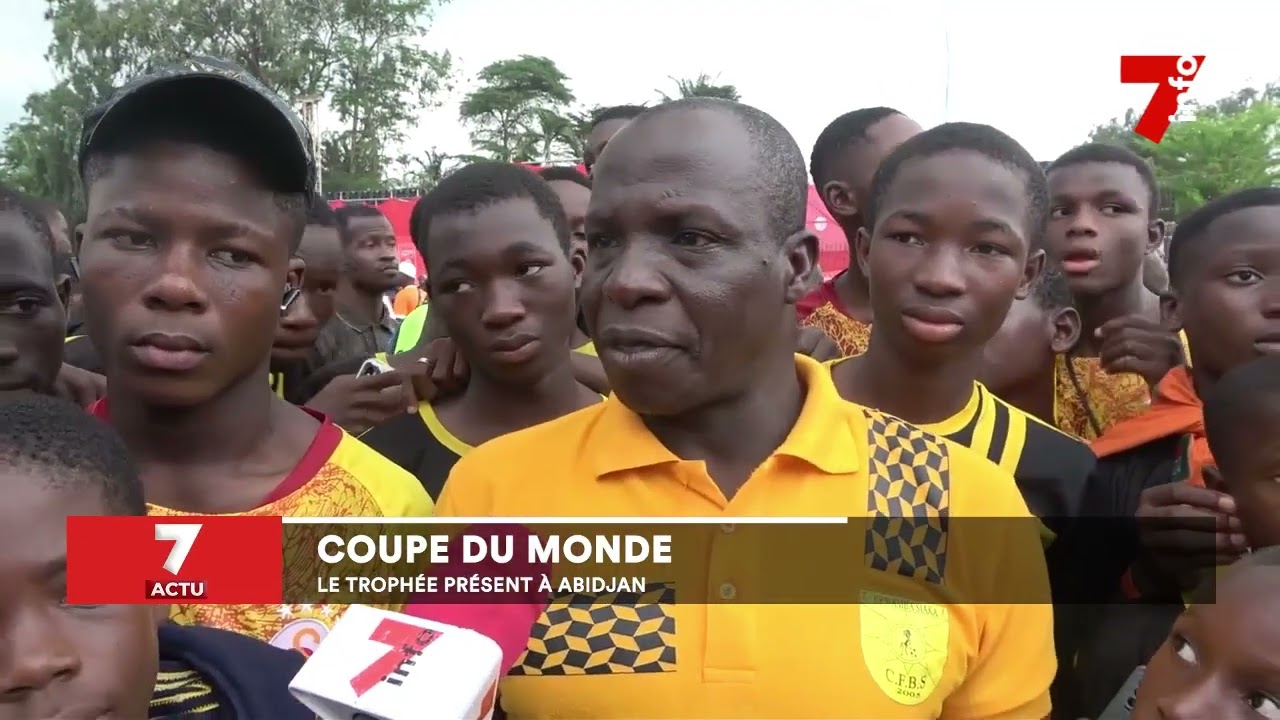 Coupe du Monde : le trophée présent à Abidjan