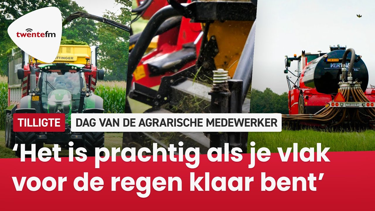 Daling in loonwerk zorgt voor creatieve oplossingen bij loonbedrijf in Tilligte - Twente FM