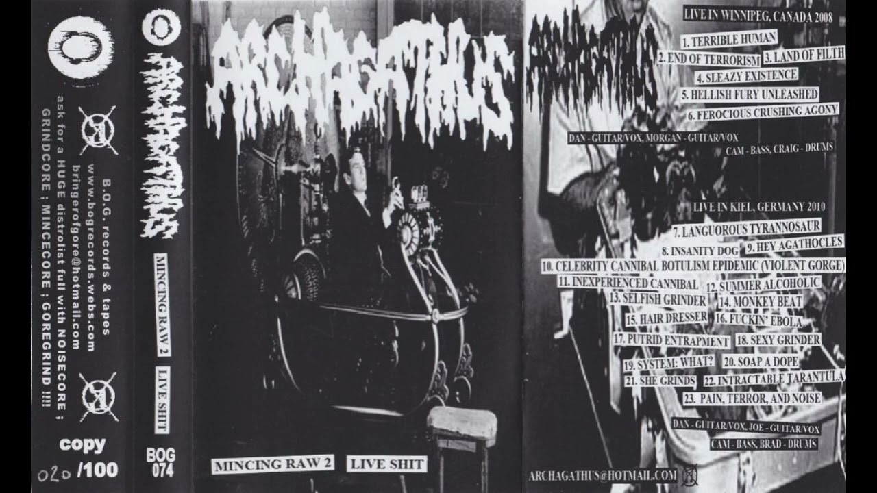 Archagathus - Mincing Raw 2 Live Shit (2014)