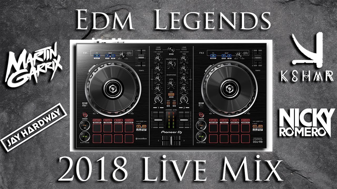 EDM Legends Live  Mix [Samet L] - DDJ-RB 2018 Live Mix