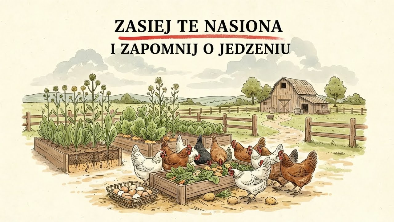 Zasiejesz to w styczniu – twoje kury będą jeść za darmo przez cały rok bez paszy ze sklepu