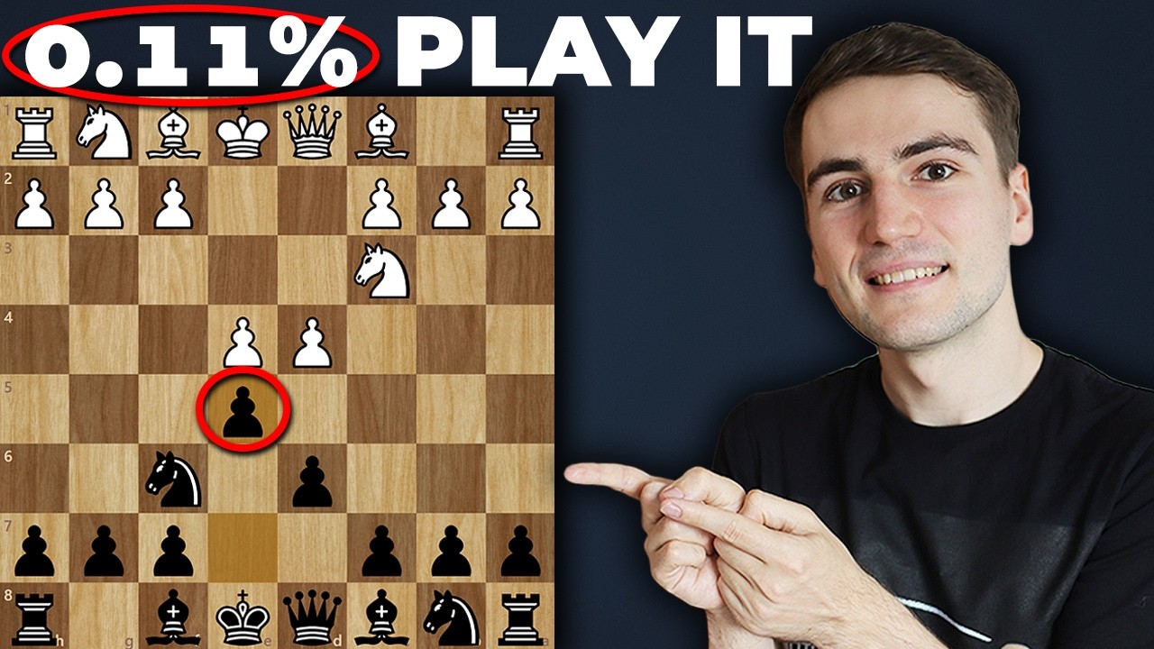 Simple Chess Opening NOBODY Expects (50% More WINS)