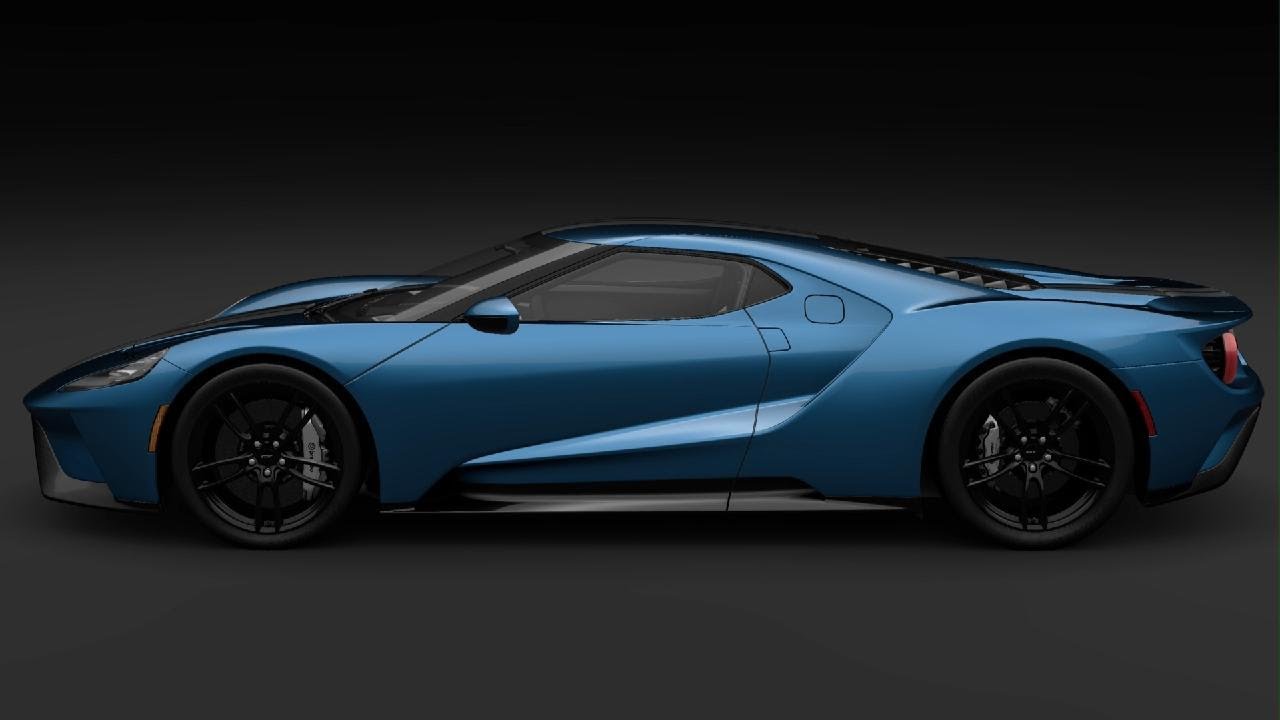 The 2017 Ford GT.