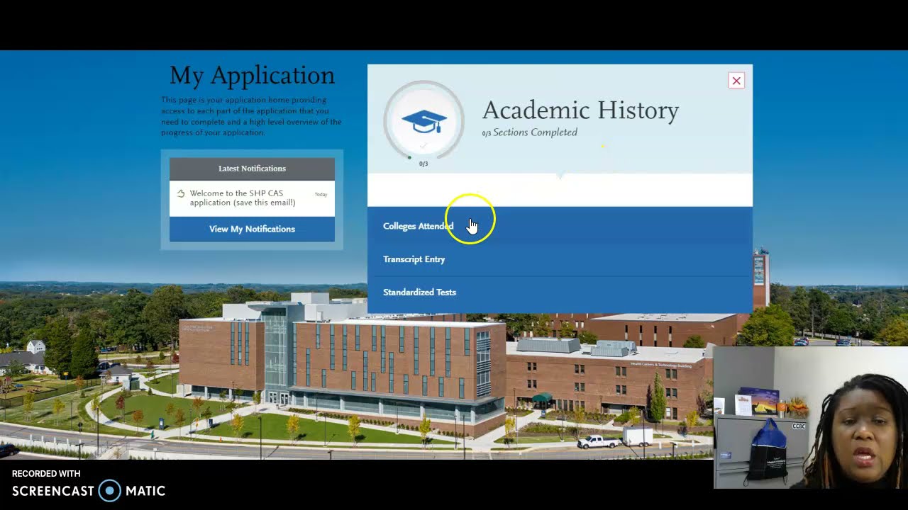 NEW Recording SHP CAS for 2021-22 pt. 1