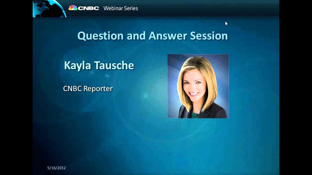 CNBC Webinar: Facebook IPO Risks & Challenges with Kayla Tausche