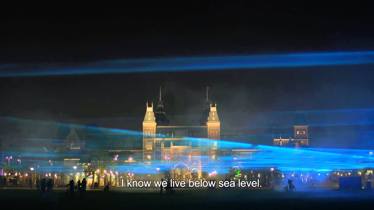 WATERLICHT | Dream Landscape  in Museumplein Amsterdam by Studio Roosegaarde [OFFICIAL MOVIE]