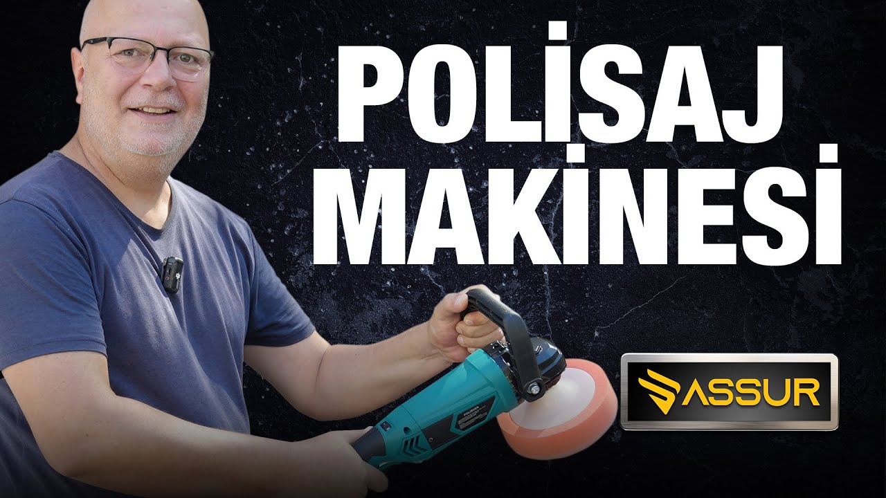 ASSUR POLİSAJ MAKİNESİ - ARABA ÜZERİNDE TEST ETTİK