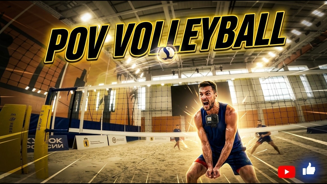 I Trained with a Professional Volleyball Team for a Day!