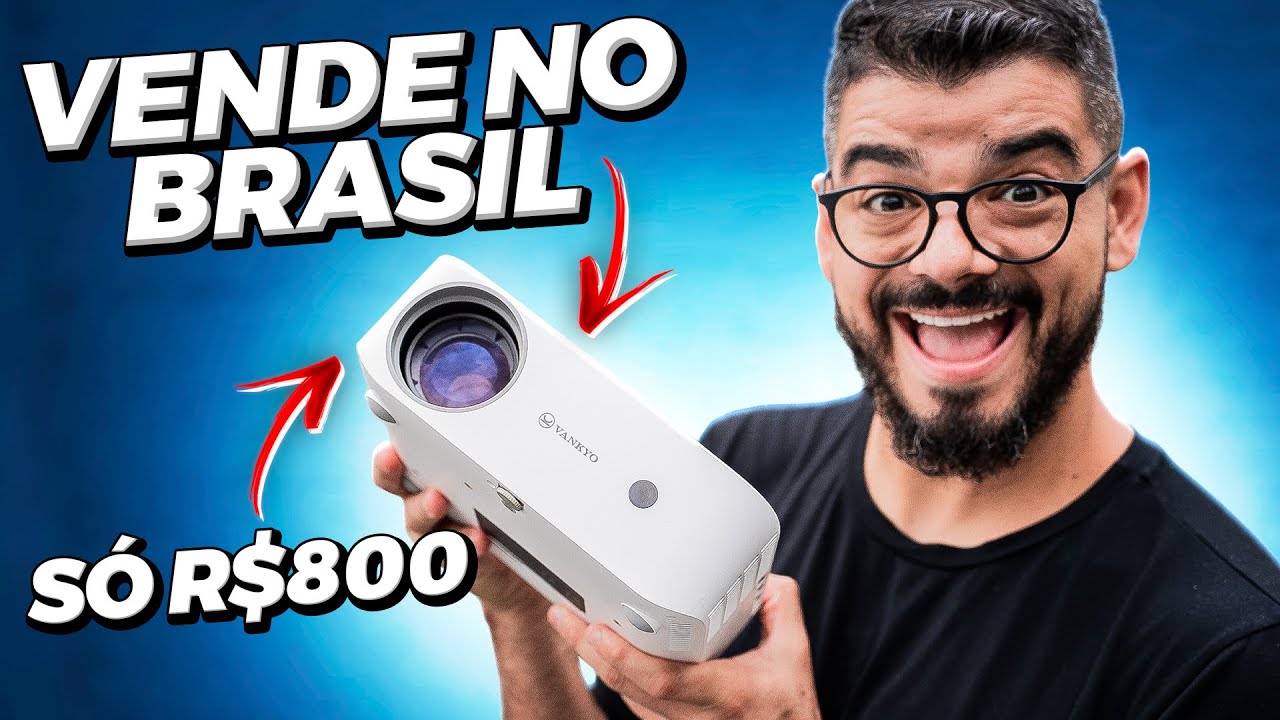 PROJETOR FULL HD BARATO PARA COMPRAR NO BRASIL! Vankyo Leisure E30T - Review