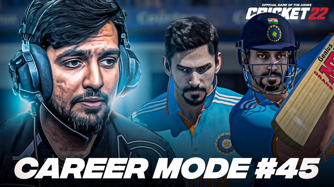 India vs West Indies ODI Series In Cricket 22 My Career Mode - RtxVivek #45