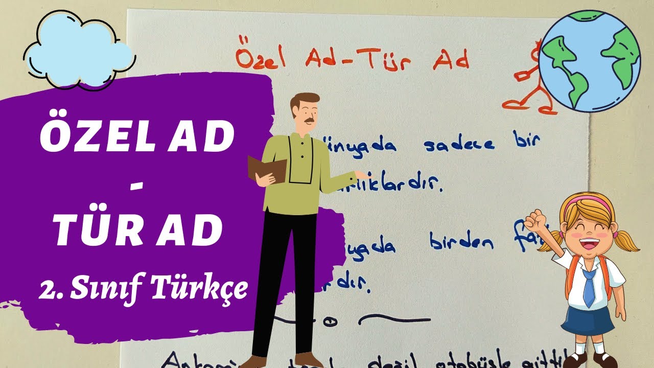 ÖZEL AD - TÜR AD || 2. SINIF TÜRKÇE