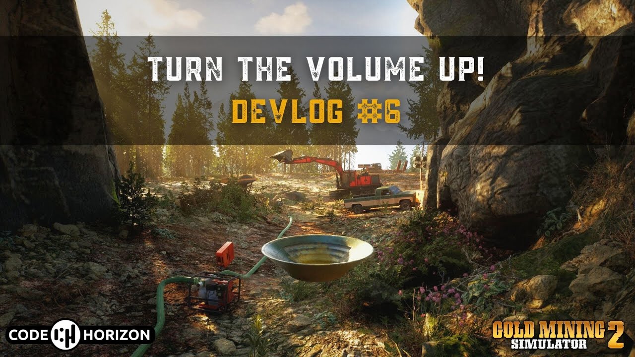 Gold Mining Simulator 2 Devlog #6  - Turn the volume up!
