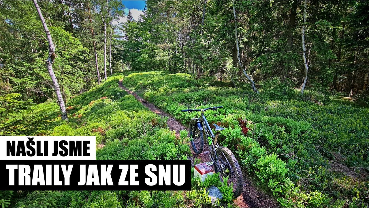NA KOLE PODÉL HRANIC: Objevili jsme trailové poklady u Polska🚵‍♂️