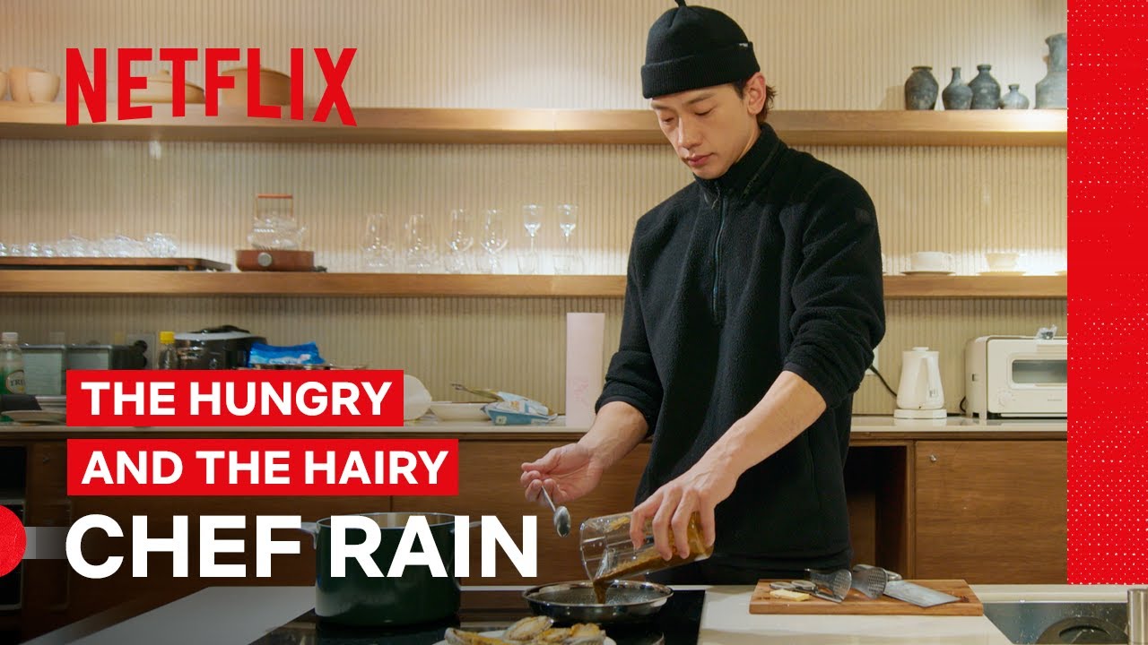 Rain Cooks Dinner for Hyo-ri 🍜 | The Hungry and the Hairy | Netflix Philippines
