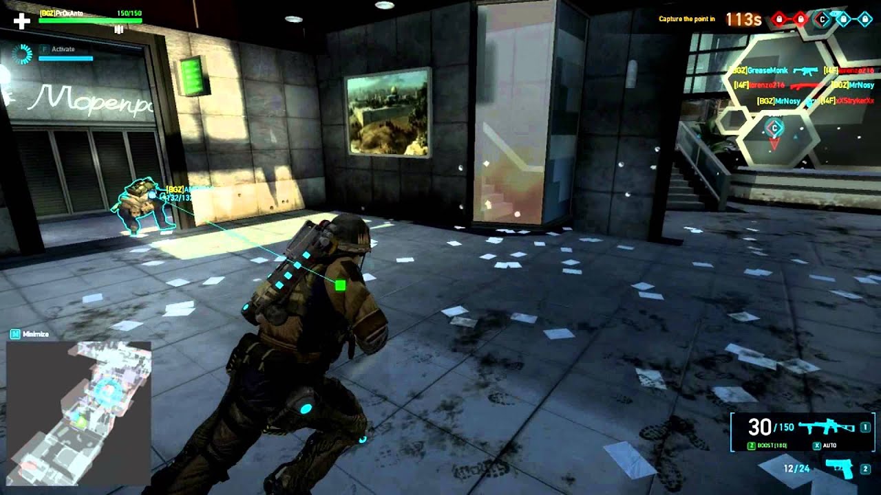 Ghost Recon Online - Clan Match - BetterGamerZone (BGZ) vs Italian4Fun (i4F)